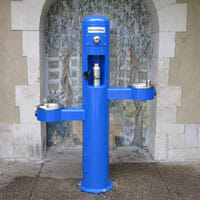 Water bottle refill station